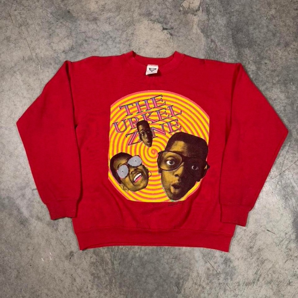 Vintage 90s Steve Urkel Tv Show Promo Crewneck